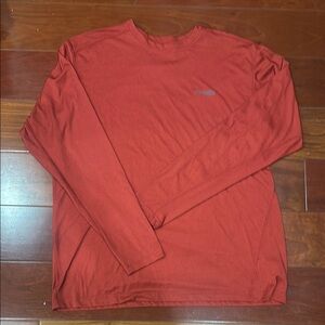 Columbia Men's Red Long Sleeve Shirt
